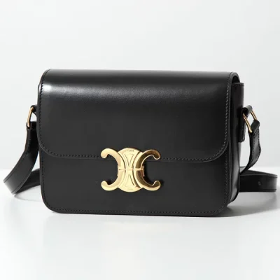 Sac à bandoulière Triomphe moyen noir